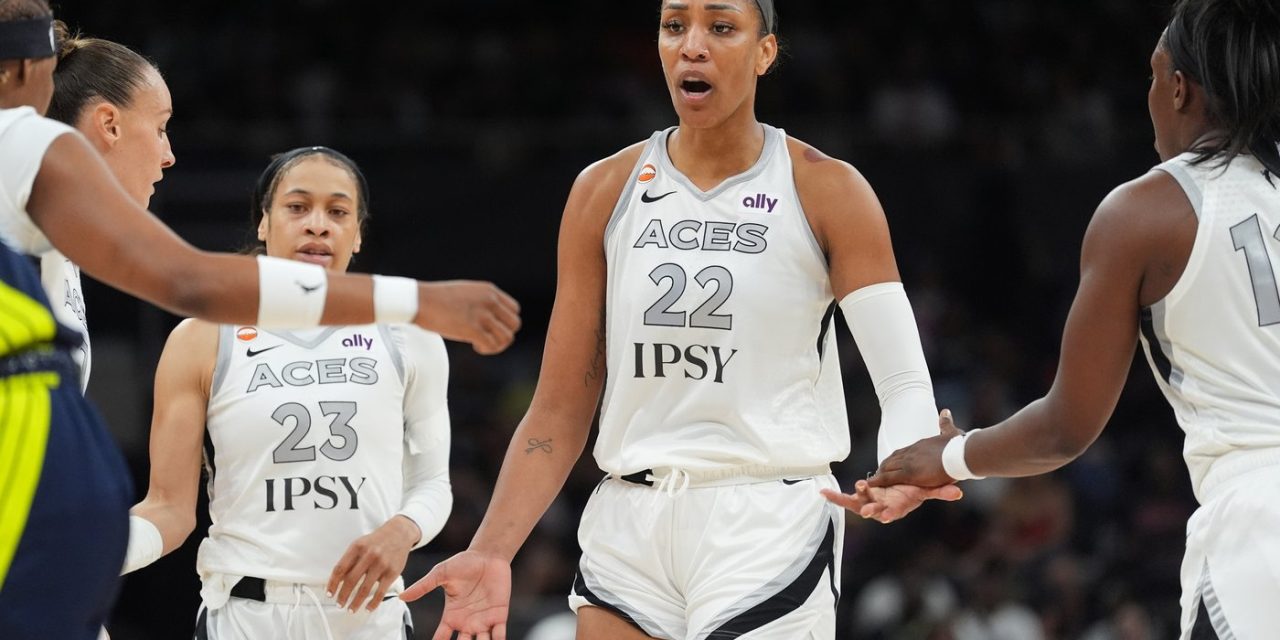 A’ja Wilson Cetak Rekor WNBA Usai Borong 45 Poin