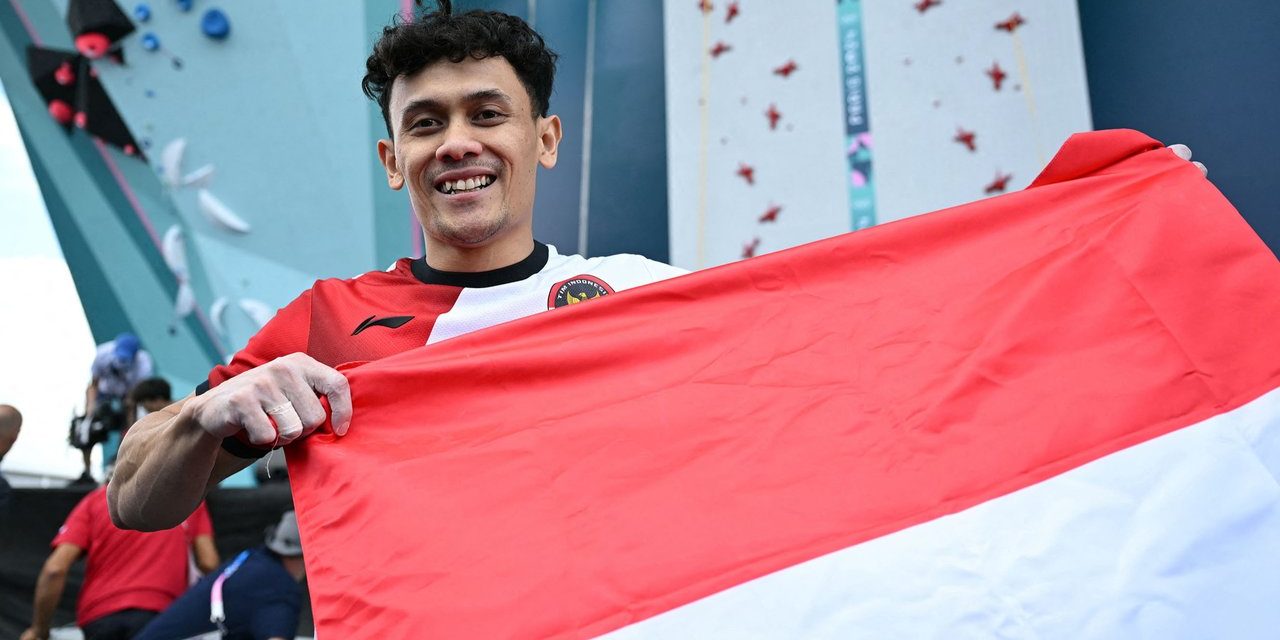 Veddriq Leonardo Incar Podium Utama Di IFSC World Cup Seoul