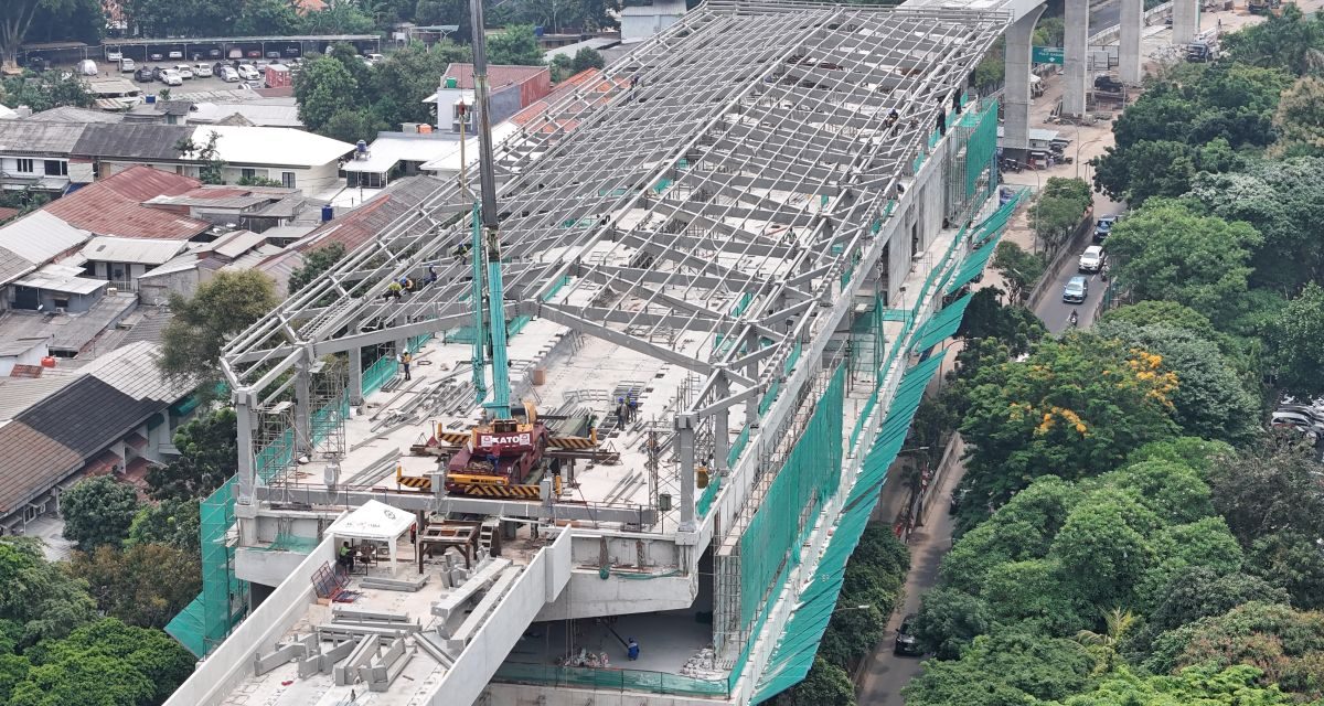 Proyek LRT Jakarta Velodrome-Manggarai Dikebut Pemprov