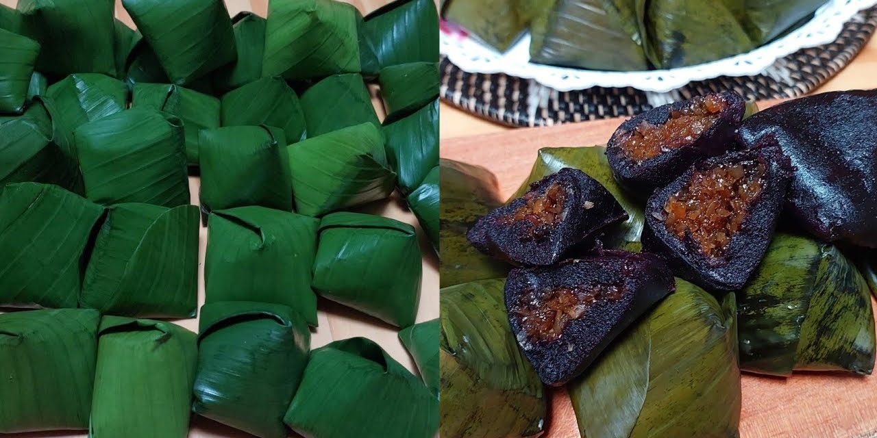 Kue Koci Khas Cirebon: Kenyalnya Ketan Hitam Isi Unti Kelapa