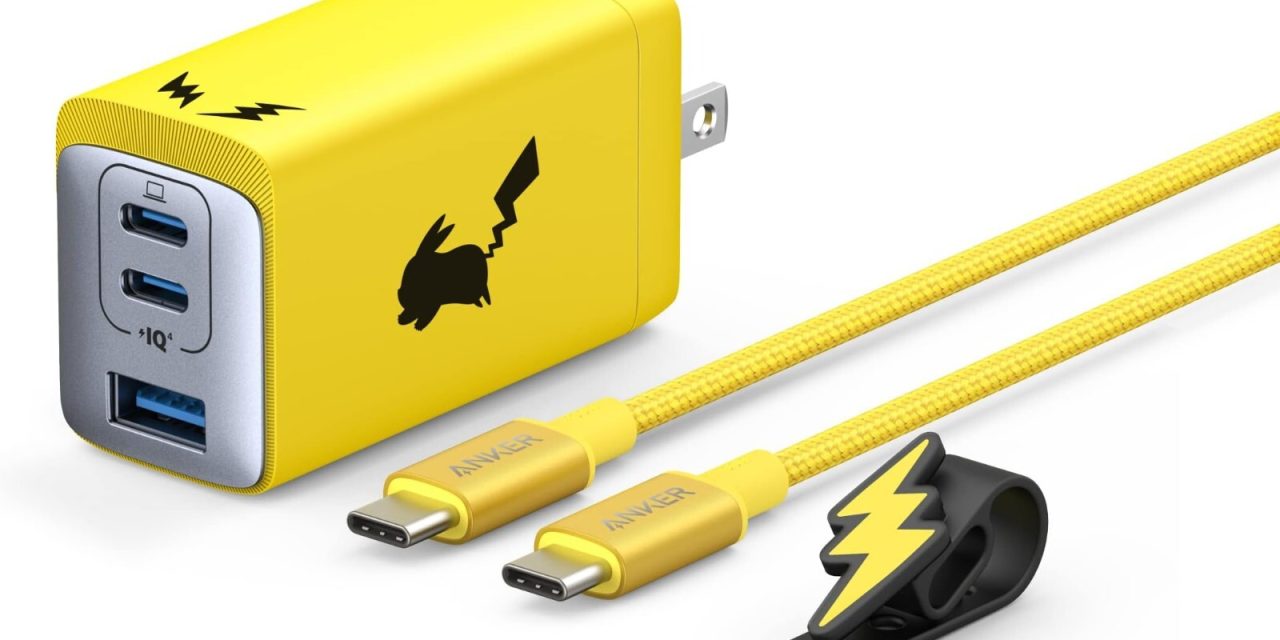 Anker Rilis Aksesori Fast Charger Dan Earbuds Edisi Pokémon