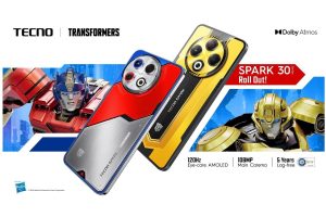 Tecno Spark 30 Pro Edisi Transformers Optimus Prime Dijual